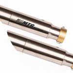 Ponteira de escapamento inox com abafador Triumph Bonneville T120