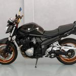 Ponteira de escapamento inox com abafador Suzuki Bandit 1250 injetada
