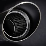 Ponteira de escapamento inox com abafador Suzuki Bandit 650 injetada