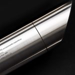 Ponteira de escapamento inox com abafador Suzuki Bandit 650 injetada
