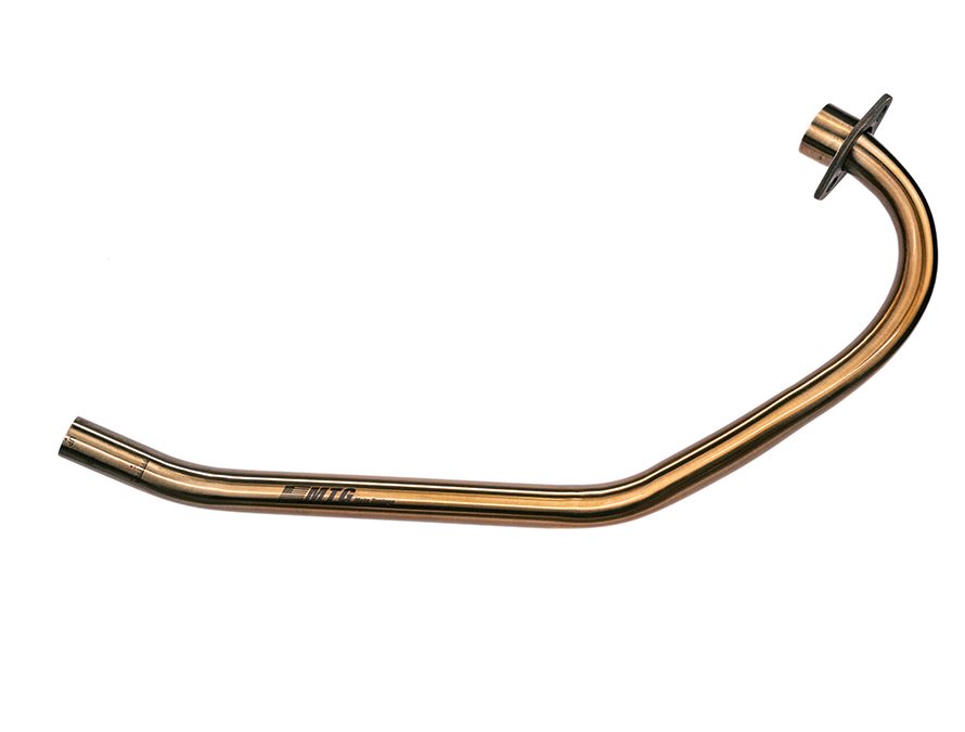 Curva de escapamento inox Honda CG 125 Start