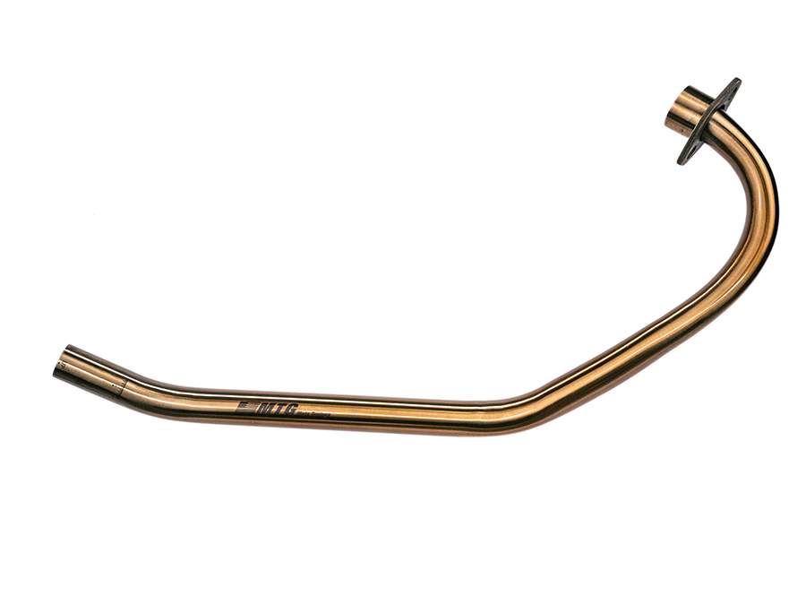 Curva de escapamento inox Honda CG 125 Start