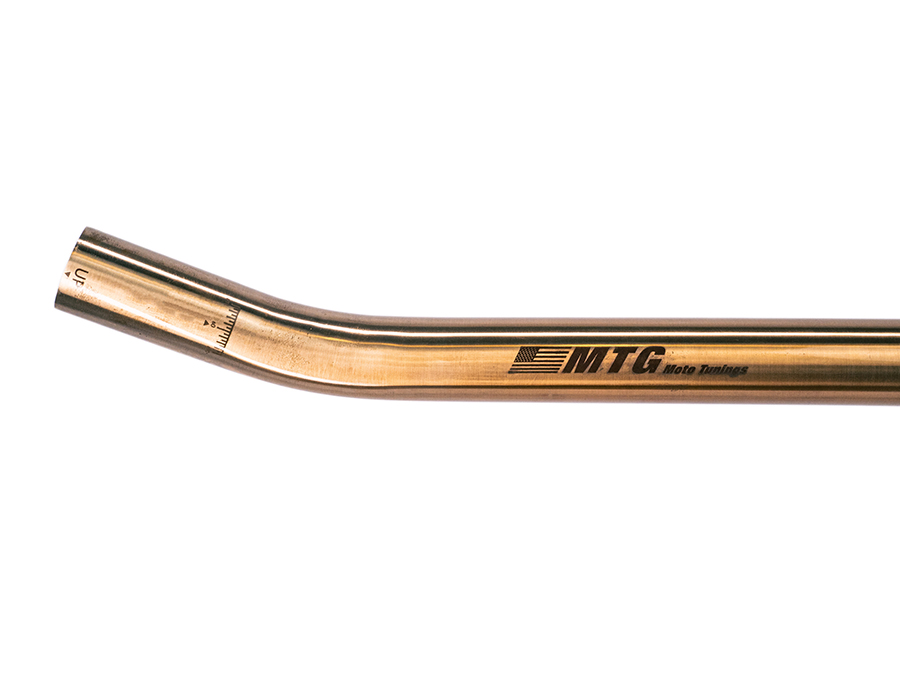 Curva de escapamento inox Honda CG 125 Start