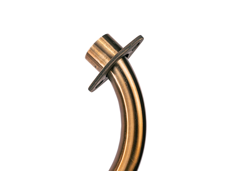 Curva de escapamento inox Honda CG 125 Start