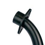 Curva de escapamento preto Honda CG 125 Start