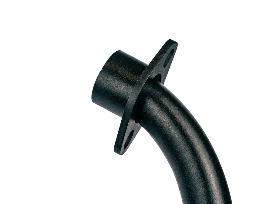 Curva de escapamento preto Honda CG 125 Start