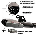 Escapamento esportivo Honda CG 160 Titan