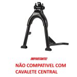 Escapamento esportivo silencioso por baixo da moto Honda CG 160 Titan 2015 a 2024