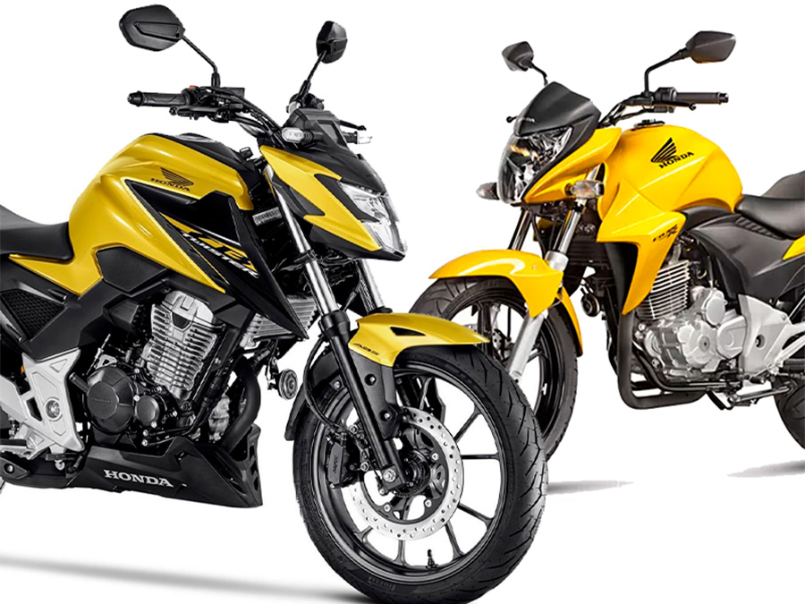 Ponteira de escapamento preta Honda CB 300