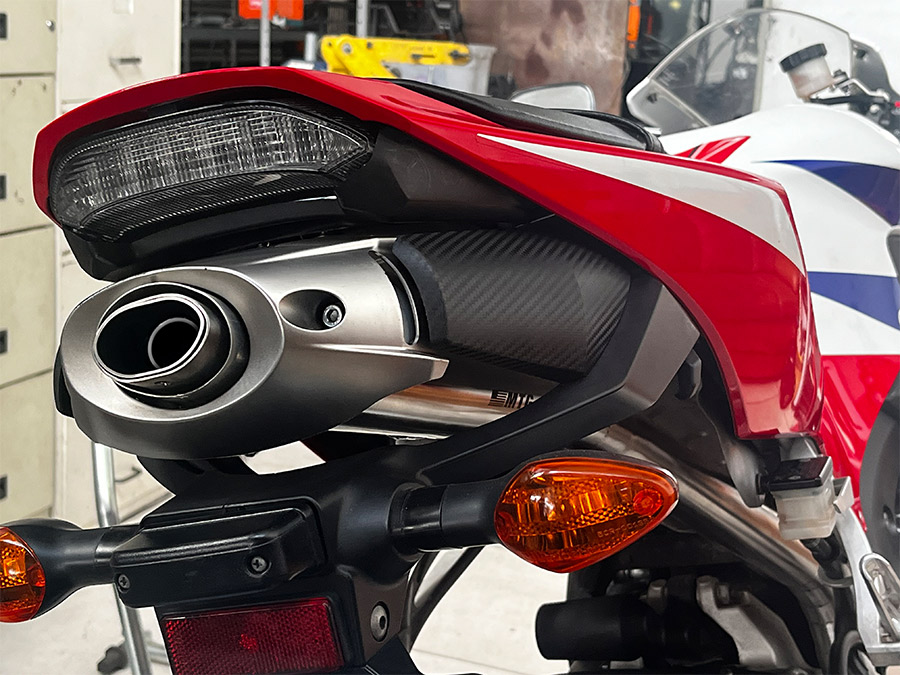 Escapamento full inox com DB killer Honda CBR 600RR