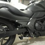 Ponteira de escapamento inox com abafador Honda CTX 700
