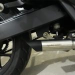 Ponteira de escapamento inox com abafador Honda CTX 700