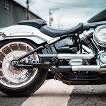 Ponteiras de escapamento Black Harley Davidson Fat Boy