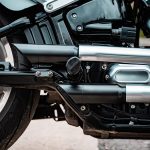 Ponteiras de escapamento Black Harley Davidson Fat Boy