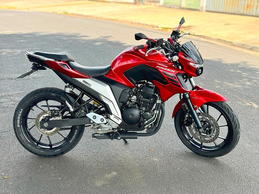 Escapamento silencioso Yamaha Fazer 250 FZ25