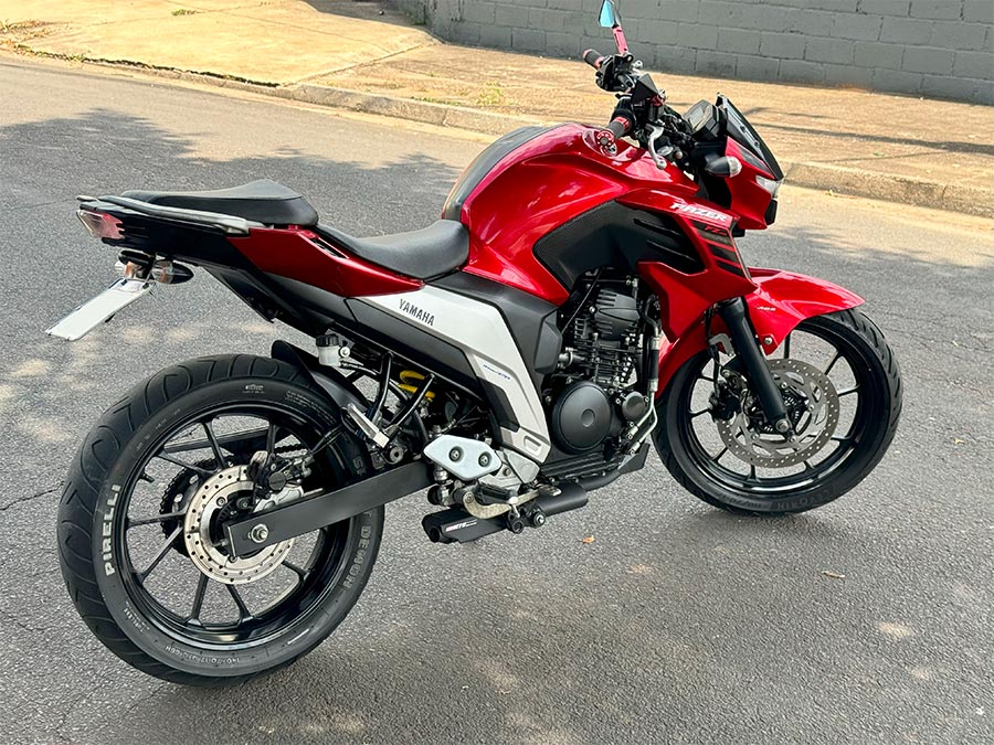 Escapamento silencioso Yamaha Fazer 250 FZ25