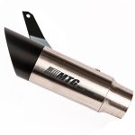 Ponteira de escapamento inox com abafador Suzuki GSX 750 F Katana Monica