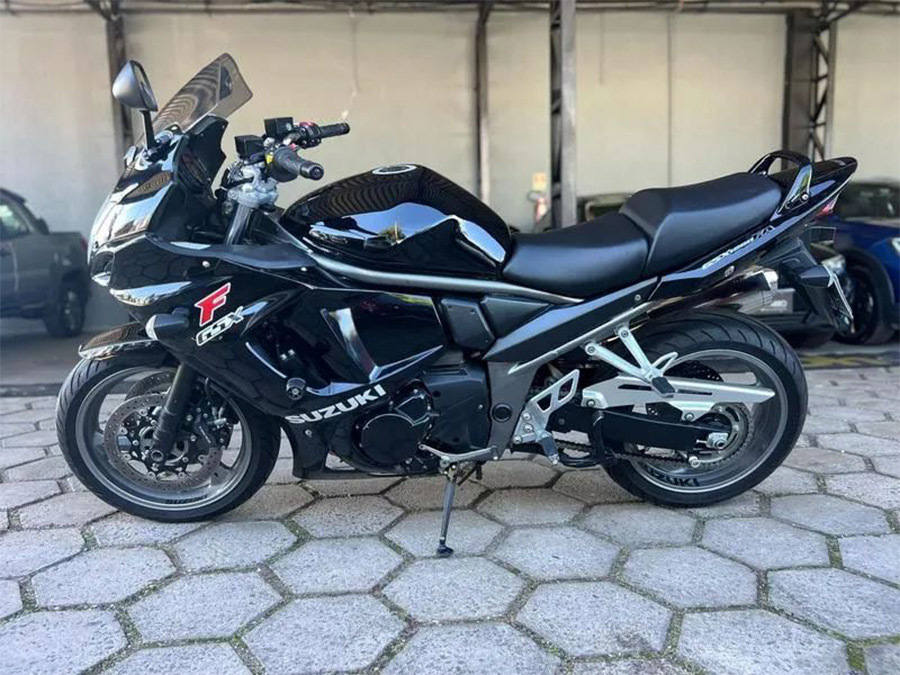 Ponteira de escapamento inox com abafador Suzuki GSX 1250F