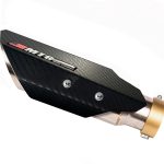 Ponteira de escapamento inox com abafador Suzuki GSX 650F