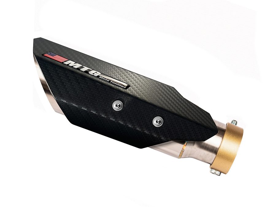 Ponteira de escapamento inox com abafador Suzuki GSX 650F