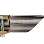 Ponteira de escapamento direta inox Suzuki GSX S1000