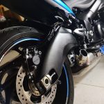 Ponteira de escapamento direta inox Suzuki GSX S1000