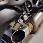 Ponteira de escapamento direta inox Suzuki GSX S1000