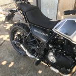 Ponteira de escapamento inox com abafador Royal Enfield Himalayan