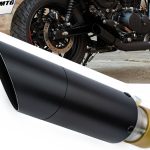 Ponteira de escapamento com abafador Royal Enfield Hunter 350