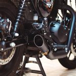 Ponteira de escapamento com abafador Royal Enfield Hunter 350