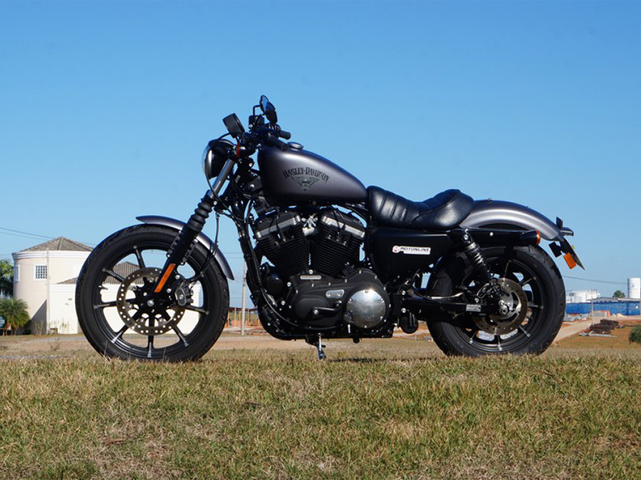 Par de ponteiras de escapamento com abafador Harley Davidson Iron 883
