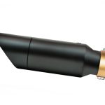 Ponteira de escapamento direta preta ou inox Royal Enfield Meteor 350 FireBall