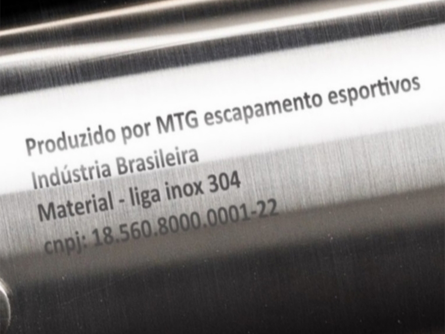 Ponteira de escapamento direta preta ou inox Royal Enfield Meteor 350 FireBall