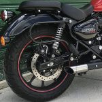 Ponteira de escapamento inox com abafador Royal Enfield Meteor 350 FireBall