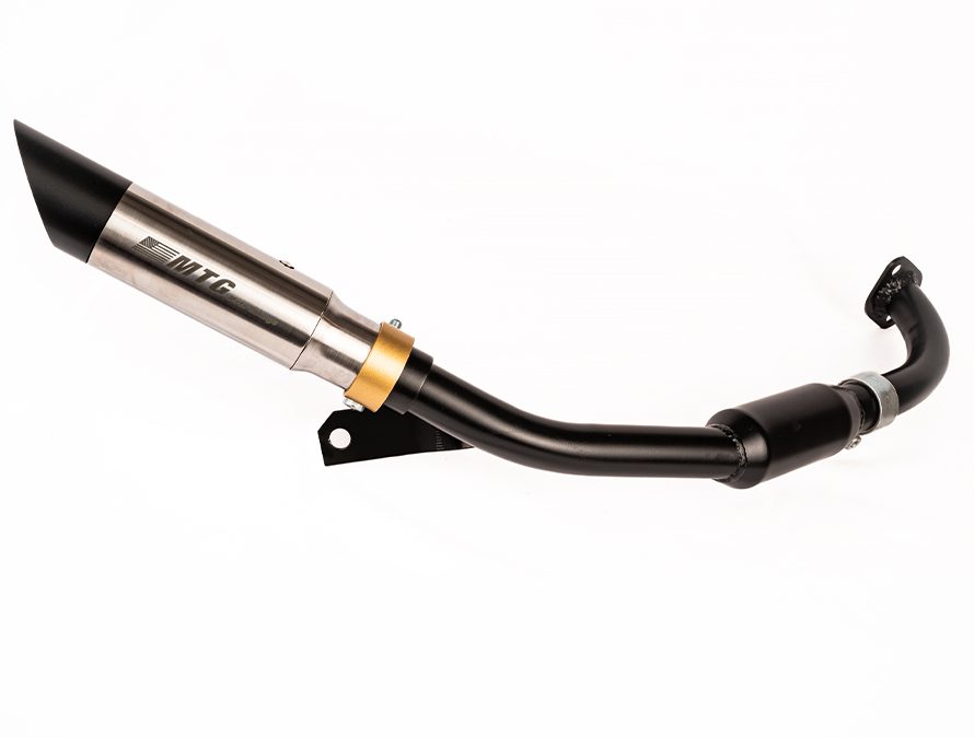 Escapamento com porteira inox com abafador Yamaha Nmax 160