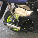 Escapamento com porteira inox com abafador Yamaha Nmax 160