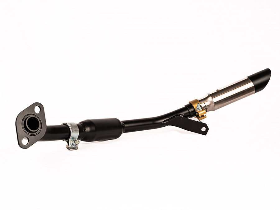 Escapamento com porteira inox com abafador Yamaha Nmax 160