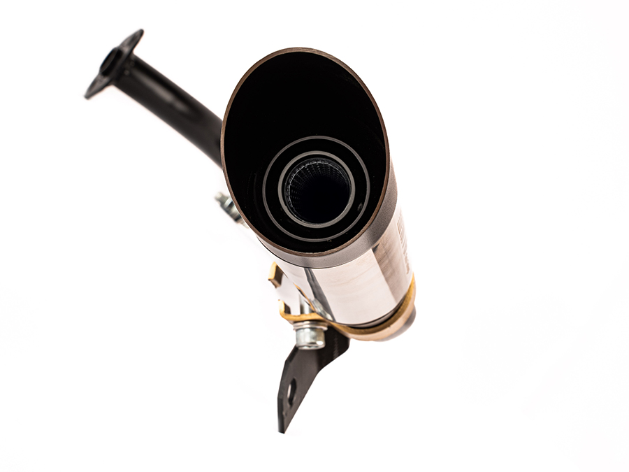 Escapamento com porteira inox com abafador Yamaha Nmax 160
