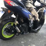 Escapamento com porteira inox com abafador Yamaha Nmax 160