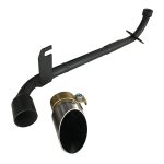 Escapamento com ponteira inox com abafador Honda Pop 110