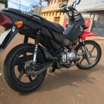 Escapamento com ponteira inox com abafador Honda Pop 110