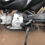 Escapamento com ponteira inox com abafador Honda Pop 110