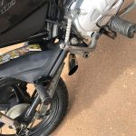 Escapamento com ponteira inox com abafador Honda Pop 110