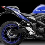 Ponteira dupla Yamaha R3