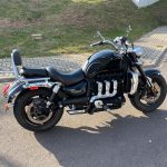 Ponteira de escapamento inox Triumph  Rocket 3