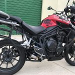 Ponteira inox com curva coletora com abafador Triumph Tiger 1200 Explorer