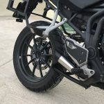 Ponteira inox com curva coletora com abafador Triumph Tiger 1200 Explorer