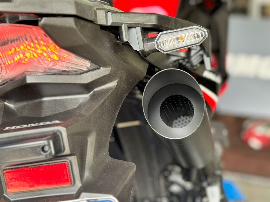 Escapamento esportivo Honda Tornado 300