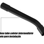 Escapamento com ponteira inox com abafador Honda Transalp
