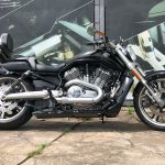 Par de ponteiras de escapamento em inox Harley Davidson V-Rod Muscle